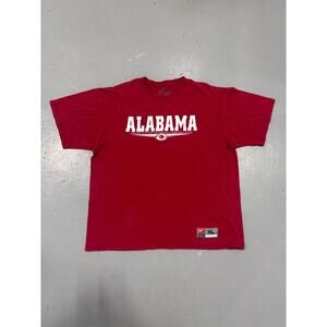 Y2K Alabama Crimson Tide Nike T Shirt XL Red NCAA College Football